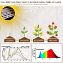 Bseah Grow Light Plant Light Indoor Plants, Full Spectrum Clip Plant Lamp, 10-Level Dimmable, Auto ON & Off Timer (2 Pack)