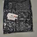 TARSE Womens Linen Wide Leg Pants Casual Loose Elastic Waist Beach Travel Vacation Palazzo Harem Pants with Pockets (Black, M)