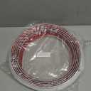 16 FT RV Rain Gutter 3/4 Inch with J-Shape Drip Guide Rail RV Trim Molding Easy to Install Self-Adhesive Gutter for Cars, Vans, and RVs Control Water Runoff, White