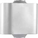 Universal Mufflers, Performance Automotive Exhaust Muffler, Single Chamber center in/center out, silver (2.5")
