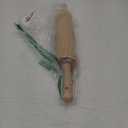 KARRYOUNG Rubber Wood Rolling Pin for Baking, Kitchen Dough Roller With Handles, Rodillo Para Masa, Rolling Pin for Dough, Pizza,Bread, Fondant & Tortilla