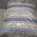 Arden Pillow, 19 in L x 23 in W x 5.5 in H,  French Blue Stripe, 1 pack