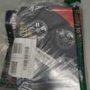 Traxxas 8378 Assembled 1.9" Split-Spoke Black Chrome Wheels with Drift Tires