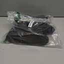 DADAWEN Women's Winter Warm Fur Lined Snow Boots Side Zipper Ankle Boots Outdoor Booties Comfortable Boots for Women (9, Black)