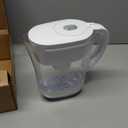 Brita Water Filter Pitcher for Tap and Drinking Water with 1 Standard Filter, Lasts 2 Months, 6-Cup Capacity, BPA Free, White