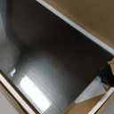 12" Deep Wall Shelves with Gold Metal Brackets, 24" Wide, Black, 2pcs