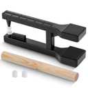 Portable Coin Ping Tester Kit  Sound Resonance & Diameter Check Tool with Ring Stick and Companion App  Black