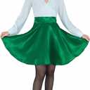 Ellen Costume Women Christmas Vacation Cosplay Ellen Shirt Halloween Top and Skirt Dress Brooch Suit (X-Small, Type 2)