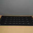 IRIS USA 4-Shelf Heavy Duty Plastic Storage Shelves, 400lb Capacity, 56"H x 36"W x 18"D, Large Modular Shelving Unit Storage Organizer for Garage, Home, Bathroom & Laundry, Storage Rack - Black (4-Tier)