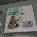 Pawaboo 3-in-1 Automatic Interactive Cat Toy, Electronic Motion Kitten Toy with Fluttering Butterfly Teasers, Track Ball & Random Hide Mouse, USB Rechargeable Cat Teaser Mouse Toys for Indoor Kitties (White+Gray)