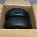 MARASTAR 00232-2PK Universal Fit Flat-Free 11x4.00-5 Tire and Wheel Assembly, Zero Turn Lawn Mower Replacement Tires, Smooth Tread, Adapter Kit included, 2 pack