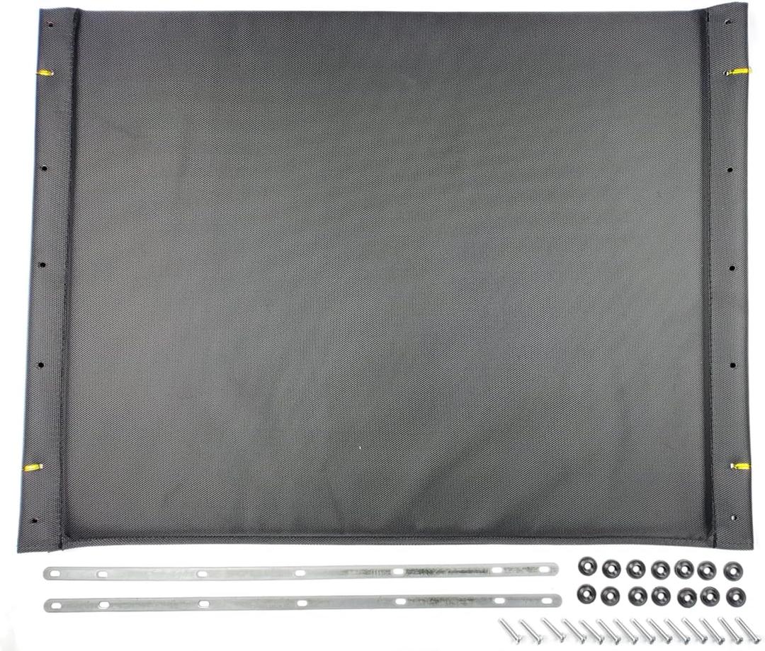 28inch Bariatric wheelchair replacement seat,Heavy-Duty wheelchair Seat replacement 28"x20" nylon Upholstery,W/Hardware,for Bariatric Heavy-Duty Extra-Extra-Wide K7 wheelchairs,STDS1M2228(1Ea,Black)