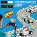 STEM Robot Building Kit for Kids, 12-in-1 Building Robot Toys APP & Remote Control Car, STEM Toys for Boys Age 8-12, Rechargeable Educational Robotics Toy for Boys Girls Christmas Birthday 332+Pcs