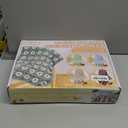 Coopay Crochet Kit for Beginners, Crochet Starter Kit for Blanket, Granny Squares Video Instructions, Easy to Learn Knitting for Beginner (Green - Daisy)