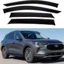 Window Visors Compatible with 2020-2024 Ford EscapeRain Guards Sun Shields Window DeflectorTape-On Style4PCS