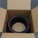 BANGTING 2PCS Upgrade 50/75-6.1 Scooter Off-road Solid Tires, 8.5x2 inches Tires Tubeless for Gotrax GXL V2/XR/APEX, 8 1/2 x2 Tire Replacement for Hiboy S2, Xiaomi 3 Lite/3/Pro 2/1s/M365 (Red, Off-Road (NO Tools))