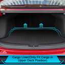 Floor Mats for Kia Forte S | EX | FE | LX | LXS | GT | GT-Line 2019-2024 2025 2026, TPE Waterproof Non-Slip All Weather Protection Custom (Floor Mats & Cargo Liner)