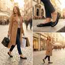 Women's Foldable Flats  Portable Ballet Slippers Shoes for Travel, Wedding  Fits in Purse (Large)