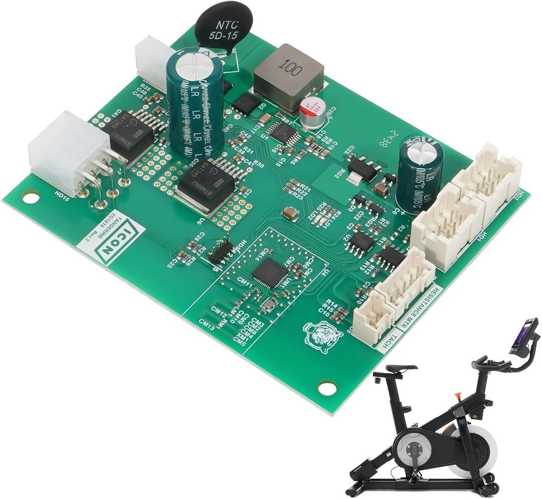430157 Motor Control Board Controller Compatible with Nordic Track C22I/S10I/S15I/S22I/S27I/SE9I/X24 Stationary Bike, 430146 Controller for Select Elliptical Machines