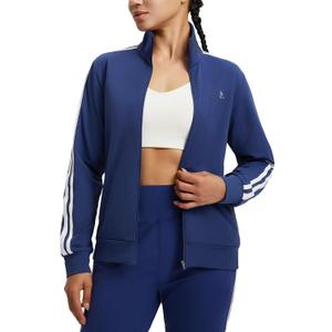 baleaf Women's Fleece Running Jackets Full Zip Warm Sweatshirts Jackets Winter Cold Weather Workout Athletic Sports Leisure Small