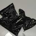 Internal Curtain Rod Set 0.8-2.3 Inch Wide Track No Drilling Required, Tool-Free,Magnetic Curtain Hooks, Black 4 Pieces (US Patent Application)