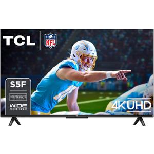 TCL 43-Inch Class S5 UHD 4K LED Smart TV with Fire TV (43S551F, 2024 Model), Dolby Vision, HDR PRO+, Dolby Atmos, Alexa Built-in with Voice Remote, Apple AirPlay 2 Compatibility, Streaming Television
