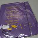 2 x Roetyce Graduation Party Decorations, Gold and Purple Graduation Guest Book, Class of 2026 Signature Board, Best Graduation Gifts for Her Him, College Jumbo Congrats Grad Card