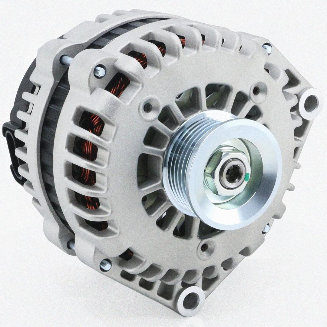 4-Pin Alternator Replacement New for 99-07 Chevrolet Silverado 1500, 02-06 Avalanche, Express 1500, 99-07 GMC Sierra 1500, 03-06 Envoy, 00-04 Yukon 4.3 5.3 6.0 8.1L, 02-04 Escalade, 40012204 BDELI