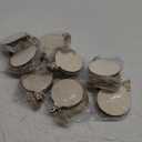 80pcs Natural Wood Slices, HOOMBOOM 3.5 Inch DIY Wooden Christmas Ornaments Unfinished Predrilled Wood Circles for Crafts Centerpieces Holiday Hanging Decorations