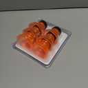 Reusable Soda Can Lids - 6-Pack Spill-Proof, Snap-On Covers for Freshness and Protection, Orange Can Toppers Set of 6