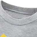 Construction Shirts Toddler Boy Kids Long Sleeve T Shirt Truck Gray 3T