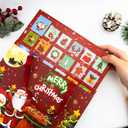 2 x Advent Calendar for Teen Girls Kids Straw Toppers Stocking Stuffers for Teen Girls Boys Christmas 2025 Advent Calendar-Christmas Straw Cover