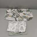 Yoofoss Baby Swaddles for Newborns 100% Organic Cotton, Adjustable Swaddle Sleep Sack 0-3 Months Newborn Swaddle Sack, Breathable Soft(Small) (Green Leaf)