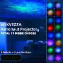 Astronaut Galaxy Projector with Nebula, Star Projector Ceiling LED Lamp with 8 Modes Astronaut Starry Night Light with Remote Kids Projector Gift for Boys Adults for Bedroom, Birthdays