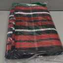 Buffalo Plaid Outdoor Rug 24" x 52" Red & Black White Checkered Area Rug Washable Doormats Indoor Outdoor Rugs for Layered Front Door Mats, Porch, Entryway, Kitchen, Farmhouse