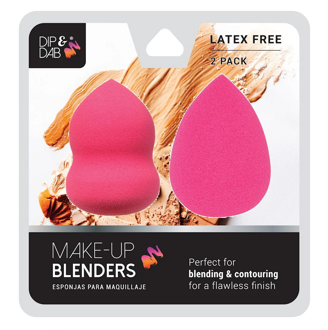 Jacent Latex Free Make-Up Blender Sponges, 2 Count per Pack, 2 Pack