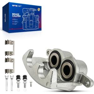 KAX Disc Brake Caliper Assembly Fit for Chevrolet/GMC/Cadillac-Silverado 1500/Sierra 1500/Tahoe/Suburban/Silverado 1500 LD/Yukon/Suburban 1500/Yukon XL/XTS/Avalanche, Front Right or Left Side (184918A)