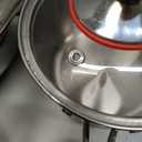 P&P CHEF 3-Ply Stainless Steel Pots and Pans Set, 10 Pcs Stainless Steel Cookware Sets for Kitchen, Induction Non-toxic Kitchen Cooking Set w/Fry Pans, Saucepans, Stockpot, Saute Pan