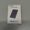 Ultra-Thin Air Tag Wallet Tracker Card 0.094in IP68 Waterproof Bluetooth Tracker for Wallets, Passport, Work with Apple Find My, Wireless Charging, Card Locator [Apple MFi Certified] iOS Only (1-Pack)