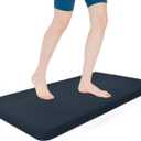 Art3d Anti Fatigue Mat - 1/2 Inch Cushioned Kitchen Mats - Comfort & Non Slip Cushion for Standing Desk, Office or Garage Floor (17.3"x28", Majolica Blue)