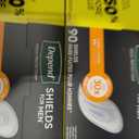 Depend Shields Incontinence Pads for Men, Light Absorbency, 180 Count