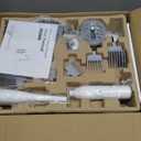 Dog Grooming Vacuum and Kit, Clipper Nail Trimmer Grinder, 2.5L Dust Cup 7 Grooming Tools 11000Pa Pet Vacuum for Shedding Grooming, Dog Hair Vacuum, Home Cleaning, PG50 Plus (Gray)