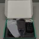 TEVIKE Foot Advanced Renew Triple Method Massager, with 5 Vibration Modes and 6 Heat Levels, Suitable for Reducing Fatigue and Plantar Fasciitis, Travel & Home Use（Grey 2pcs）