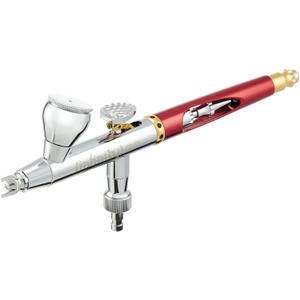 Harder & Steenbeck Airbrush  Infinity 2024 Crplus 2in1 - German-Engineered Dual Action Painting Set with Gravity Feed - 0.25mm & 0.44mm Titanium Self-Centering Nozzle - 2ml & 5ml Paint Cups - 122233