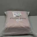 PURE ERA Jersey Knit 4pc Bed Sheet Set 100% T-Shirt Cotton Super Soft Comfy Breathable Fits Mattress Up to 20" Extra Deep Pocket (Solid Petal Pink, Cal King)
