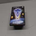 wow97e Hand Controlled Flying Orb Ball for Kids, Indoor & Outdoor Hover Toy, Toss & Catch Flying Ball with Protective Cage, Rechargeable Family Play Toy (Purple)