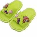 icosylify 0-8yrs Kids Water Shoes Unisex for Girls and Boys Non-Slip Beach Sandals for Pool Swim, Quick-Dry Lightweight Slippers, Breathable Outdoor Shoes (9.5 Toddler, Green)