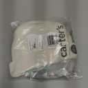 Little Planet by Carter's Unisex-Baby 2-Pack Caps Made with Organic Cotton (3-9 Months, Sweet Cream, Heather Grey)