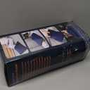 Double Sided Electric Foot Warmer with 9 Heat Settings & 3 Timer(1-4-8H); Foot Warmers for feet with Fast Heating & Auto Shut Off; Ultra-Soft Machine Washable Plush; Portable for Office, Home (Grey)