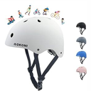 DKONI Skateboard Helmet for Kids Protective Gear:Multi-Sports Helmet Kids Bike Helmet for Roller Skate Skateboarding Inline Skating BMX MTB Rollerblading Cycling from Child to Youth Boys Girls (Small:18.9-20.5inch(48-52cm), WHITE)
